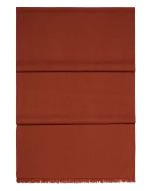 Women's Pashmina Cashmere Stole Spice Orange
