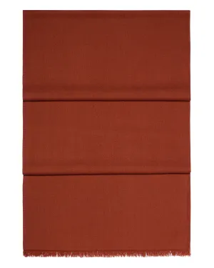 Women's Pashmina Cashmere Stole Spice Orange
