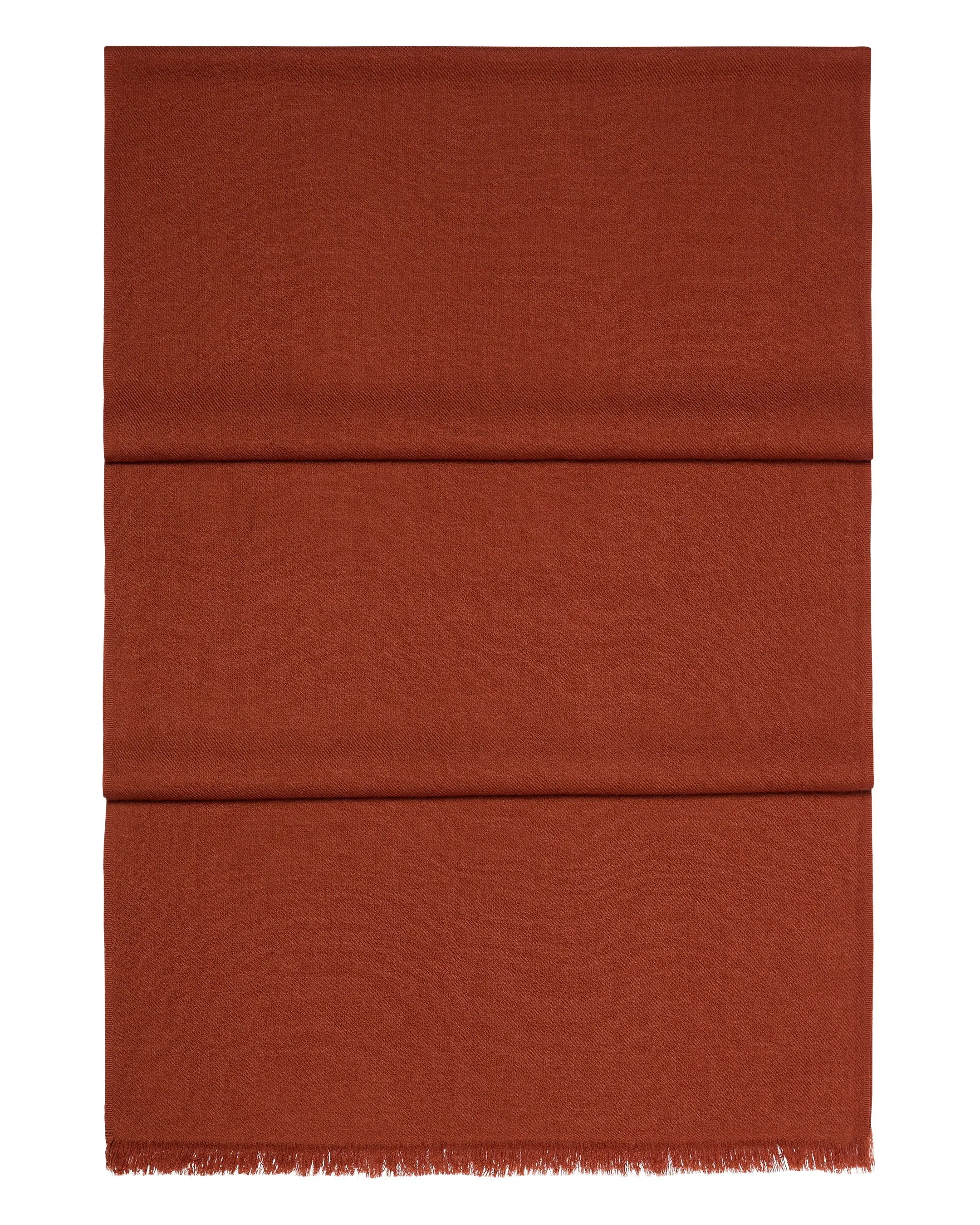 Women's Pashmina Cashmere Stole Spice Orange