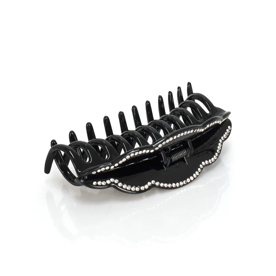 XL ACRYLIC CRYSTAL OUTLINED CLAW BUNDLE OF 2